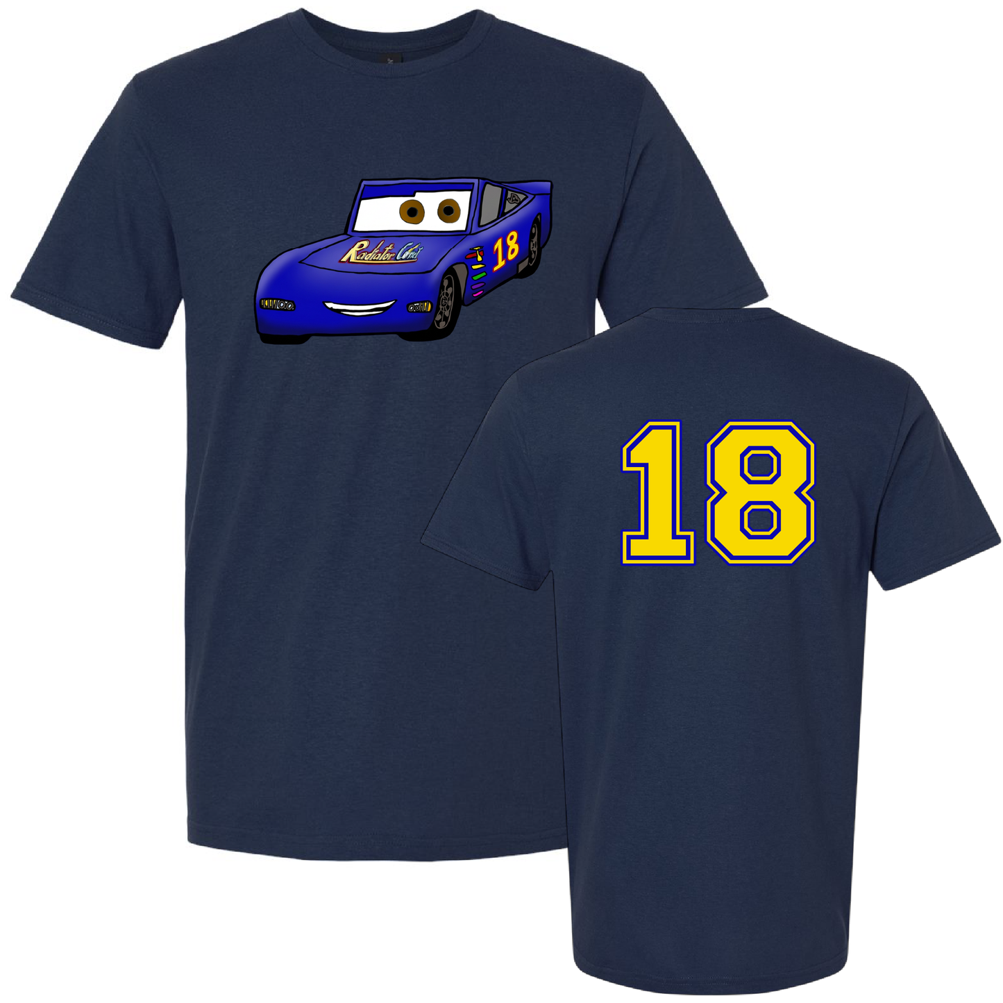 Short Sleeve T-Shirt with Radiator Comet Car Logo – Gildan Softstyle