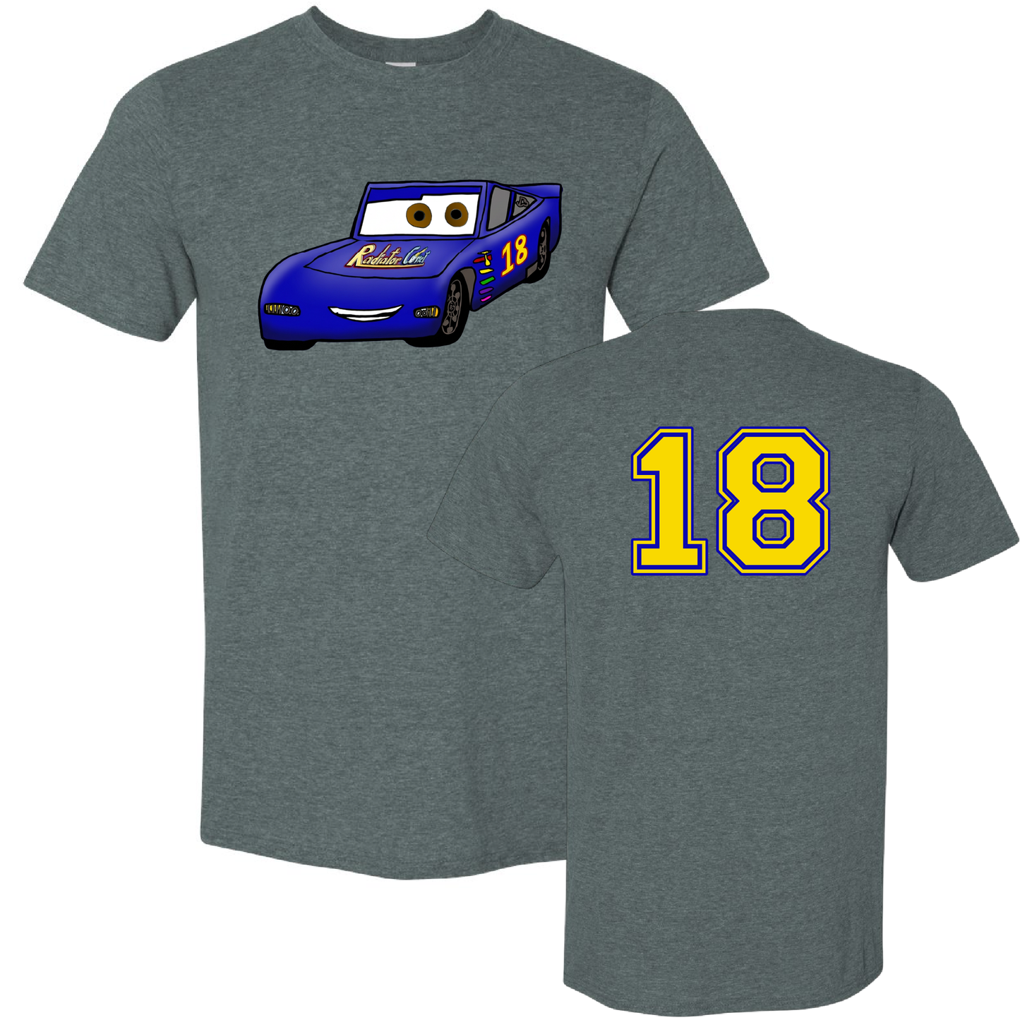 Short Sleeve T-Shirt with Radiator Comet Car Logo – Gildan Softstyle