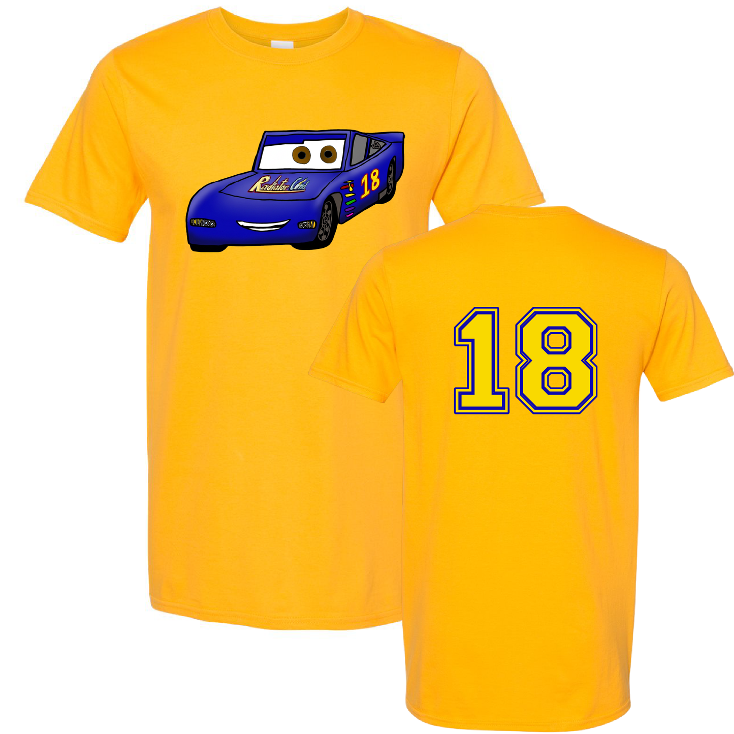 Short Sleeve T-Shirt with Radiator Comet Car Logo – Gildan Softstyle