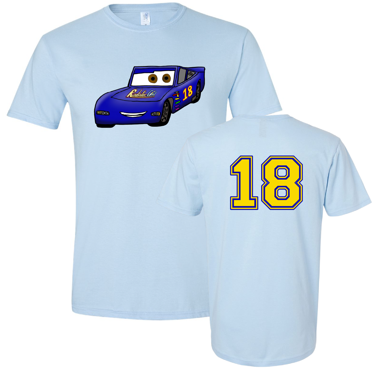 Short Sleeve T-Shirt with Radiator Comet Car Logo – Gildan Softstyle