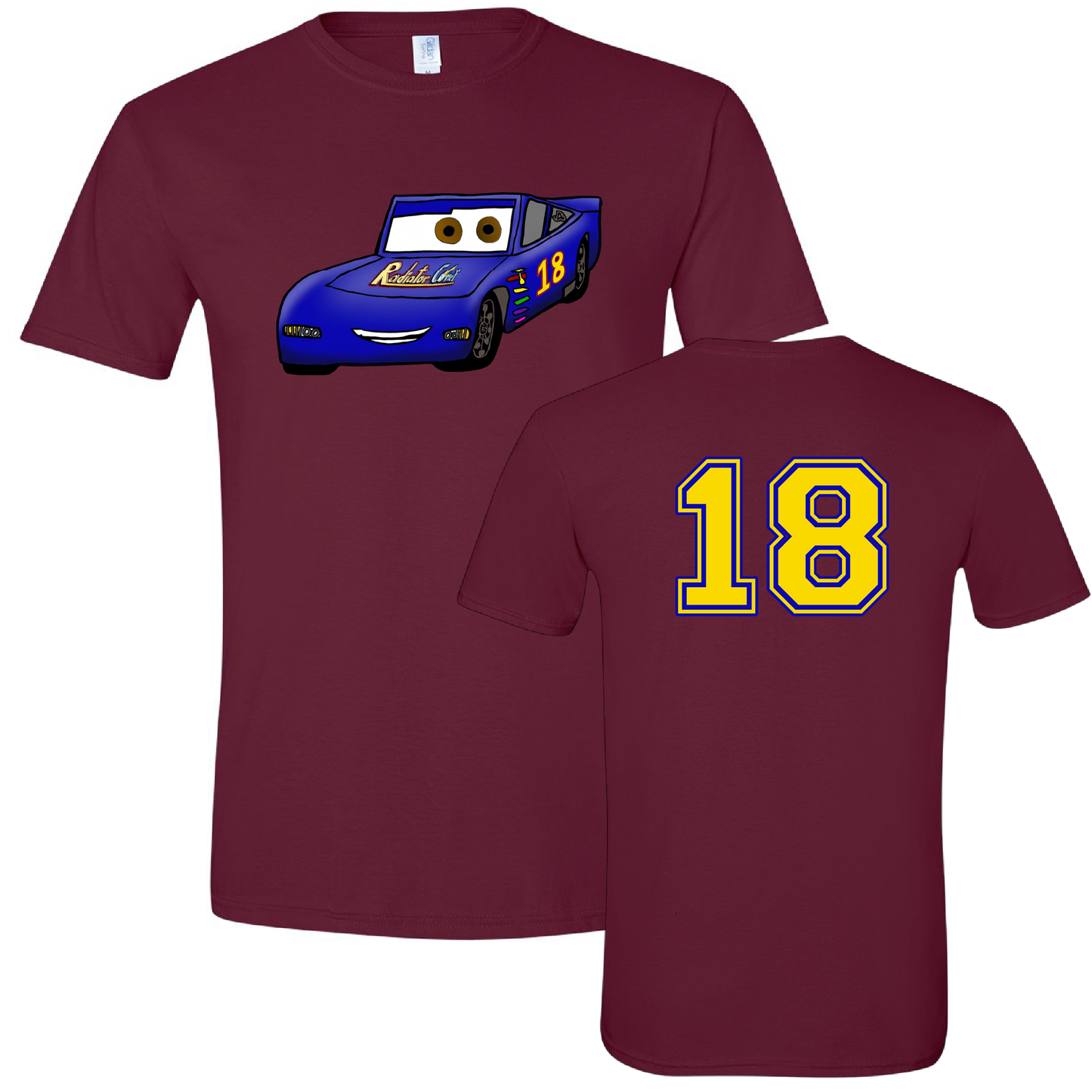 Short Sleeve T-Shirt with Radiator Comet Car Logo – Gildan Softstyle