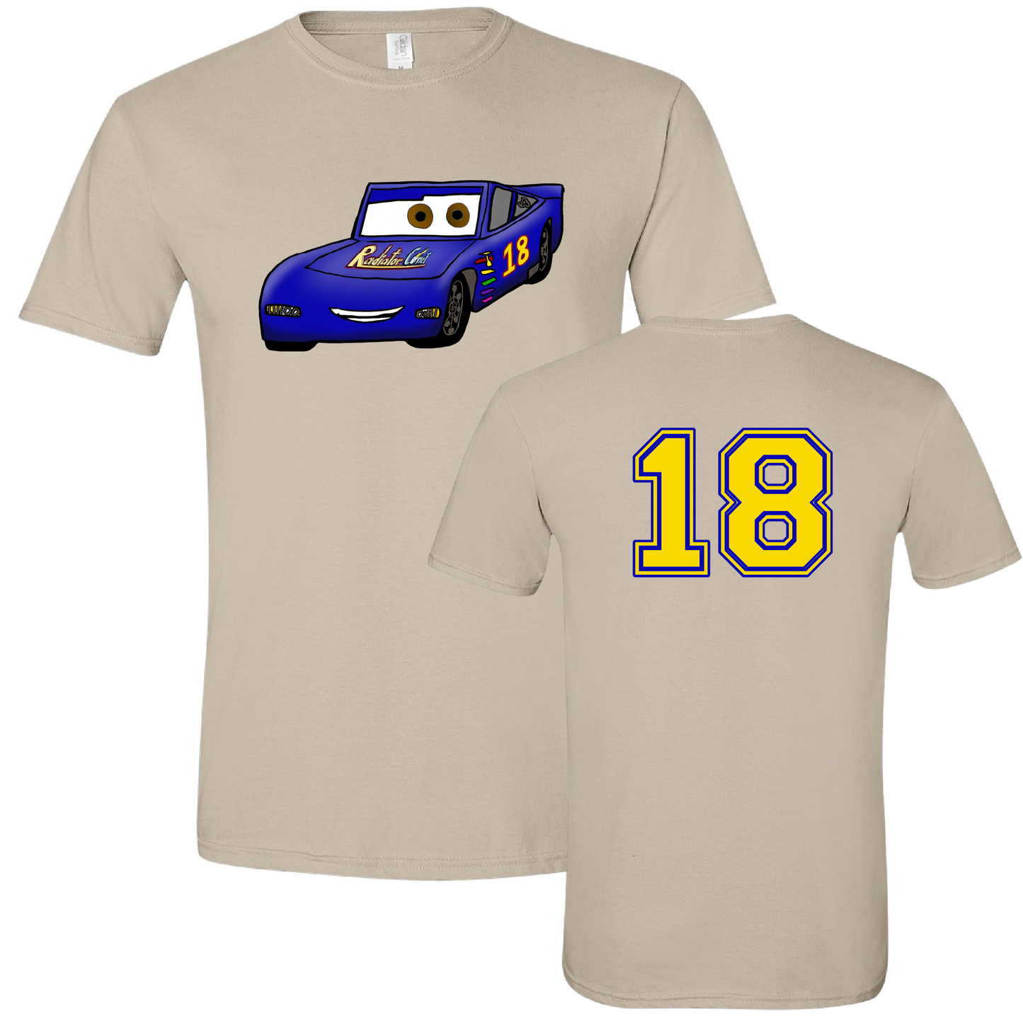 Short Sleeve T-Shirt with Radiator Comet Car Logo – Gildan Softstyle