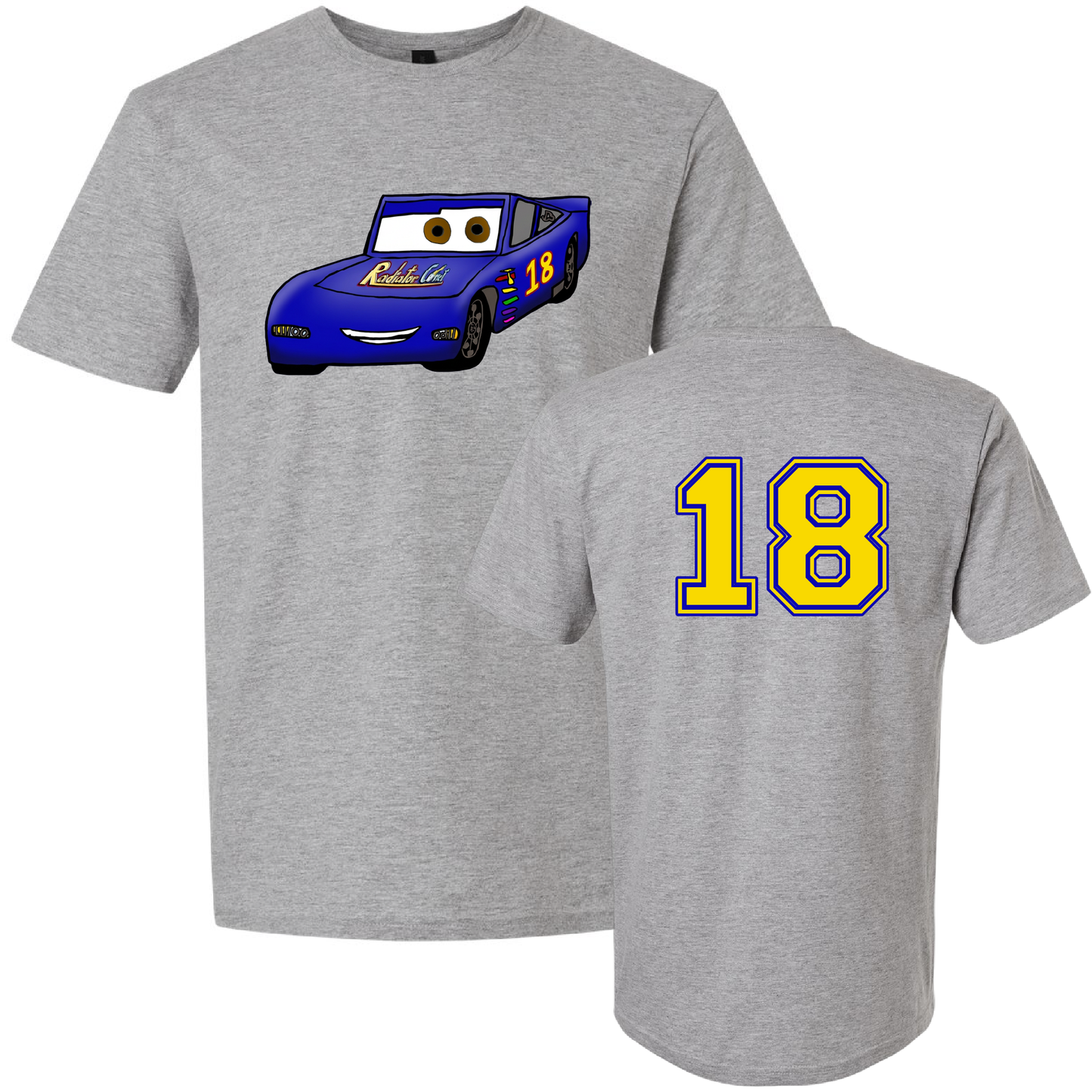 Short Sleeve T-Shirt with Radiator Comet Car Logo – Gildan Softstyle