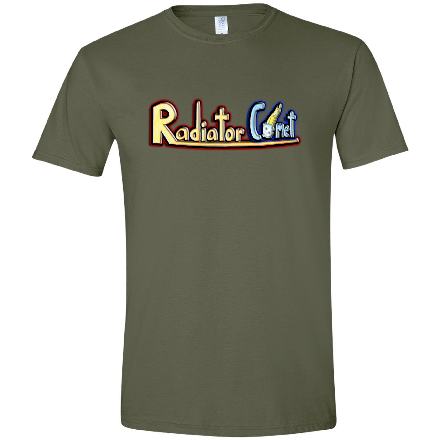 Short Sleeve T-Shirt with Radiator Comet Logo – Gildan Softstyle